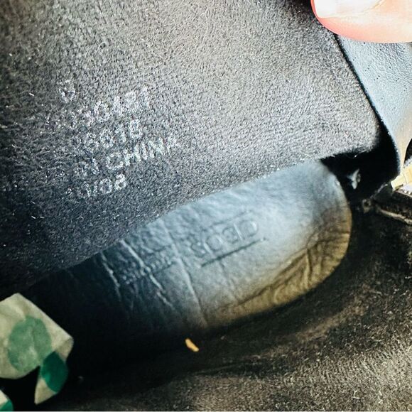 ASOS Black Vegan Leather Block Heel Boots Size 6 - Picture 5 of 7